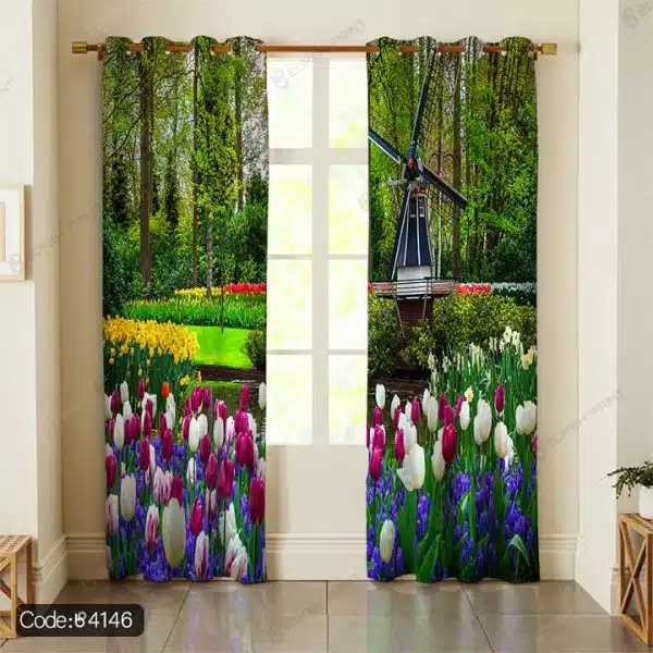 پرده طرح منظره کد 4146