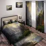 ست اتاق خواب طرح منظره نقاشی کد 4492
