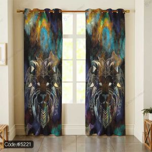 پرده طرح شیر کد 5221