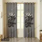 پرده طرح راک استار کد 5248