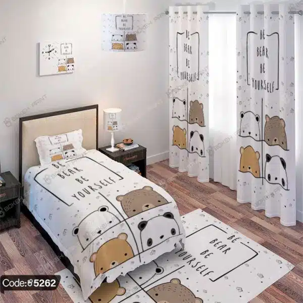 ست اتاق خواب کودک طرح خرس کد 5262