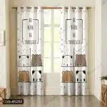 پرده کودک طرح خرس کد 5262