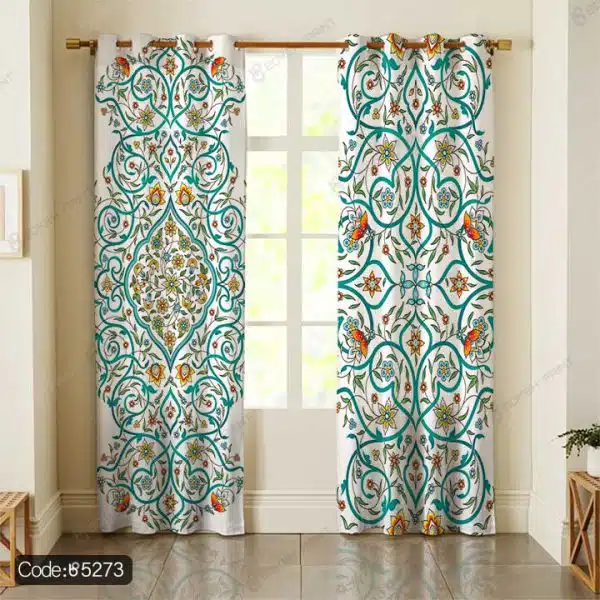 پرده طرح اسلیمی کد 5273