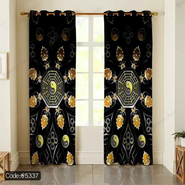 پرده طرح یین و یانگ کد 5337