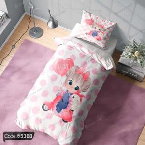 روتختی طرح دختر و گربه موتور سوار کد 5368