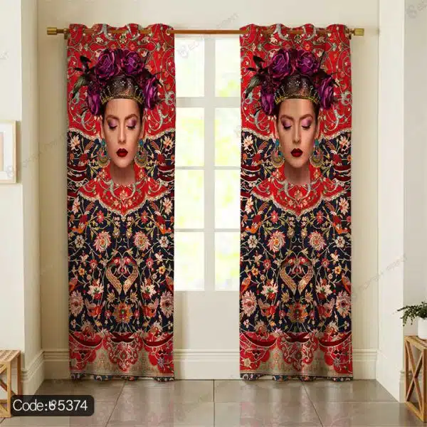 پرده سنتی چهره زن کد 5374