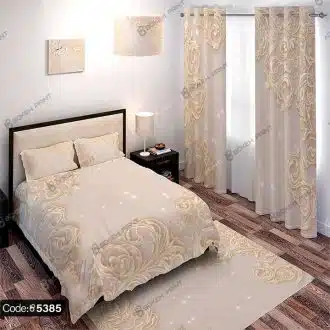 ست اتاق خواب کرم کد 5385
