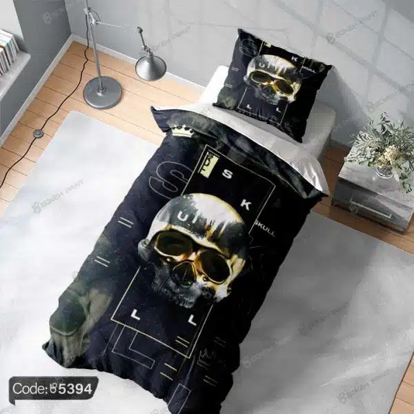 روتختی سه بعدی طرح جمجمه کد 5394