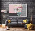 تابلو دختر خجالتی کد 5453