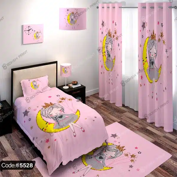 ست اتاق خواب دختر خجالتی و ماه کد 5528