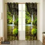 پرده طرح منظره آبشار کد 5540