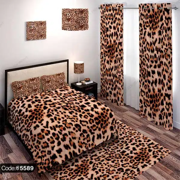 ست اتاق خواب پلنگی کد 5589