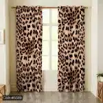 پرده پانچ پلنگی کد 5589