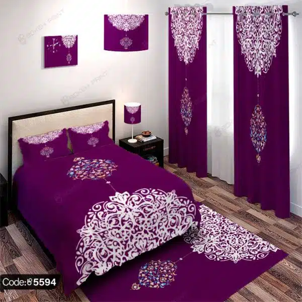 ست اتاق خواب طرح اسلیمی کد 5594