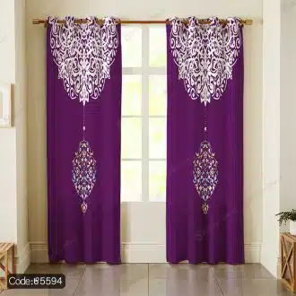 پرده طرح اسلیمی کد 5594