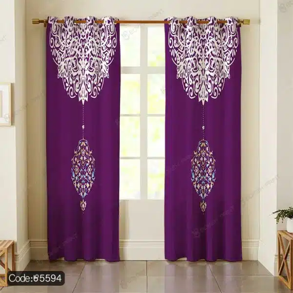 پرده طرح اسلیمی کد 5594