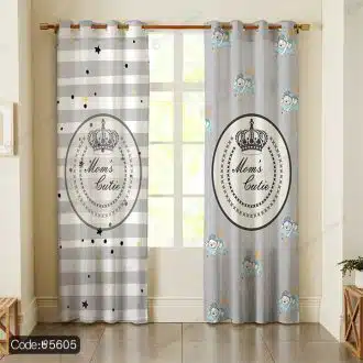 پرده پانچ کودک طرح خرس کد 5605