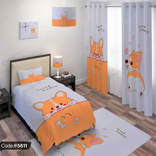 ست اتاق خواب کودک طرح سگ کد 5611