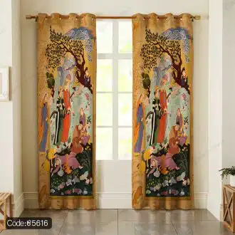 پرده نقاشی سنتی کد 5616