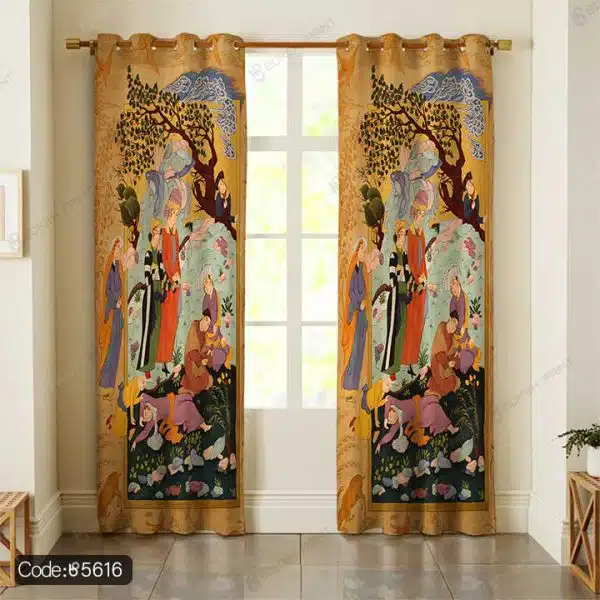 پرده نقاشی سنتی کد 5616