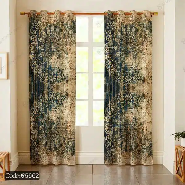 پرده پانچ اسلیمی کد 5662