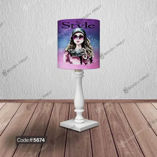 آباژور طرح دختر My Style کد 5674