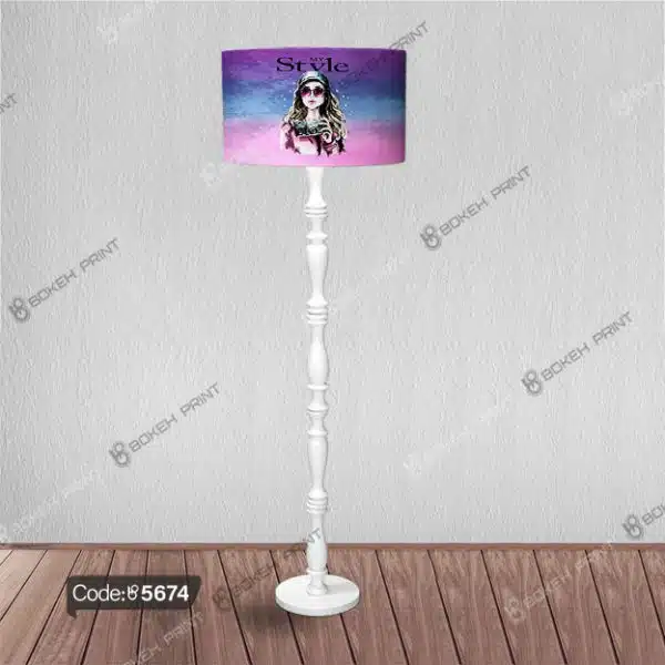 آباژور طرح دختر My Style کد 5674