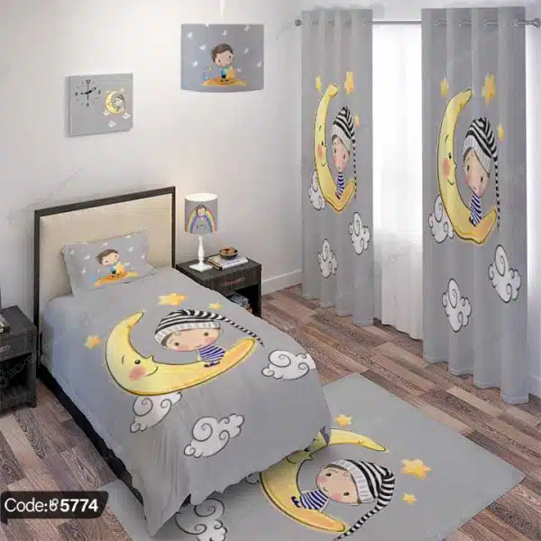 ست اتاق خواب پسر و ماه کد 5774