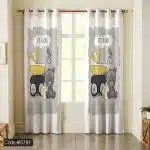 پرده خرس و کالسکه کد 5791