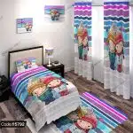 ست اتاق خواب طرح دختر و پسر کد 5792
