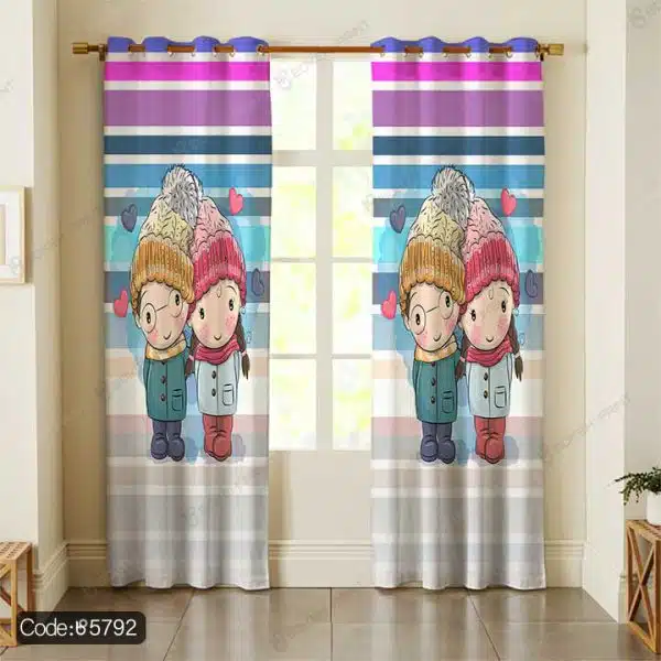 پرده پانچ دختر و پسر کد 5792