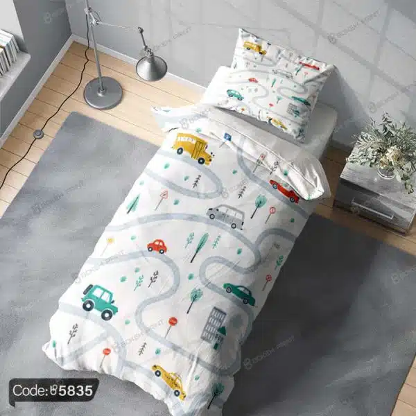 روتختی کودک طرح ماشین کد 5835