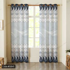 پرده پانچ طرح هندسی کد 5841