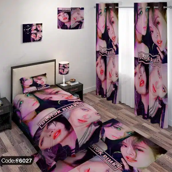 ست اتاق خواب Black Pink بلک پینک کد 6027
