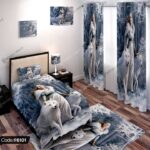 ست اتاق خواب طرح دختر و گرگ کد 6101