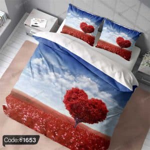 روتختی سه بعدی طرح درخت قلبی کد 1653