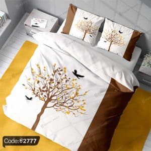 روتختی طرح درخت و پرنده کد 2777