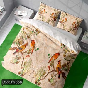 روتختی طرح درخت و پرنده کد 2856