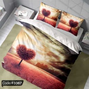 روتختی سه بعدی طرح درخت قلبی کد 3367