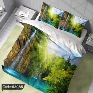 روتختی سه بعدی منظره آبشار کد 3985