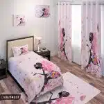 ست اتاق طرح دختر و پروانه کد 4337