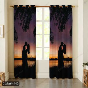 پرده پانچ طرح عاشقانه کد 4443