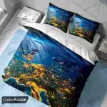 رو تختی طرح کره ی زمین کد 4496