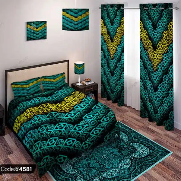 ست اتاق طرح فانتزی سه بعدی کد 4581