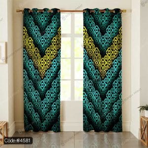 پرده طرح فانتزی سه بعدی کد 4581