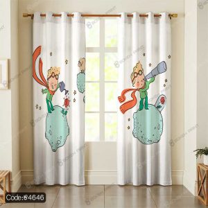 پرده طرح شاهزاده کوچولو کد 4646
