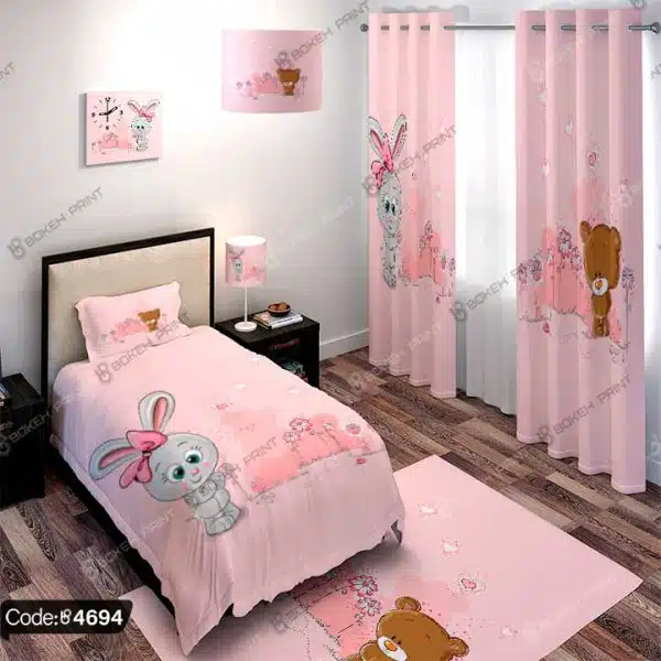 ست اتاق طرح خرس و خرگوش کد 4694