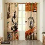 پرده طرح راک استار کد 4698