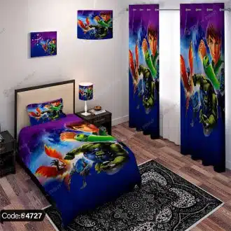 ست اتاق خواب طرح بن تن کد 4727