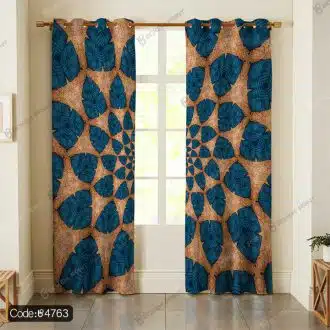 پرده طرح سنتی اسلیمی کد 4763